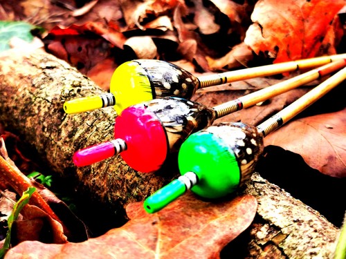 Handmade perch bobber - handmade,