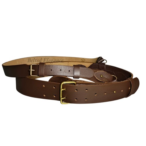 Sam browne belt with - browne,