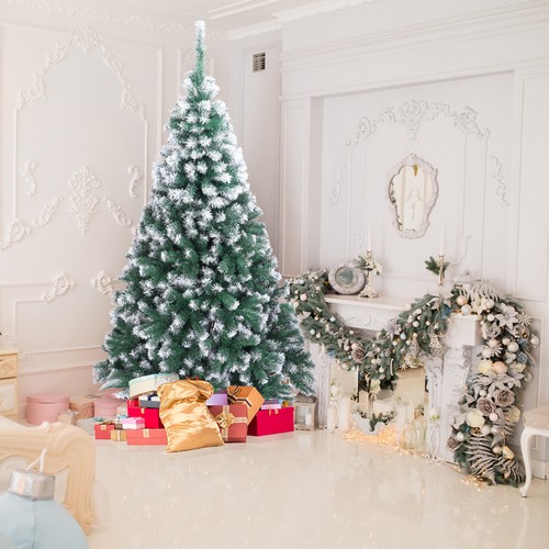 7ft pop christmas tree - up,