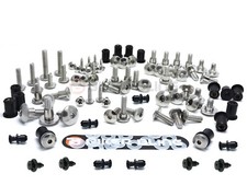 Honda VTR1000 SP1 2000 stainless steel screen fairing bolts well nuts rivets kit