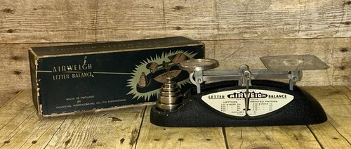 Vintage boxed airweigh letter - vintage,
