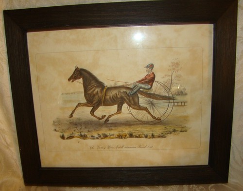 Antique trotting horse astell - antique,