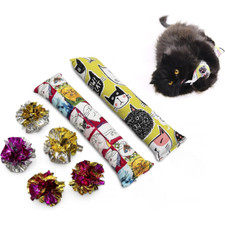 Cat Kick Toys 2-Pack – 28 cm Catnip Kicker Sticks for Cats and Kittens