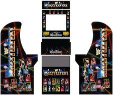 Arcade 1UP Cabinet graphics / artwork full cabinet - WWF Wrestlefest wrestling