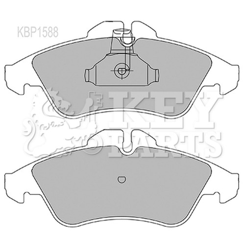 Brake pads set for mercedes - brake,