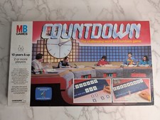 Countdown Board Game Vintage 1987, MB Games 100% Complete VGC Channel 4