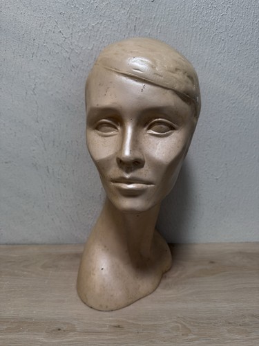 Vintage mannequin head - mannequin, bust