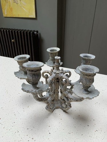 Antique ornate french - antique, candle