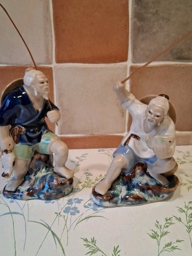 Chinese mudman priest figurine - chinese,