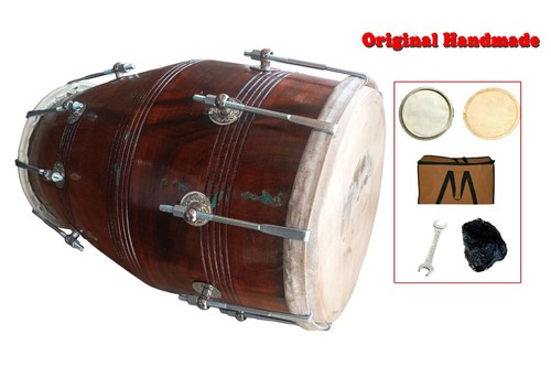 New indian dholak - drum, 17”