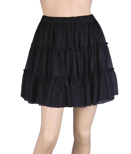 Mini skirt hoopless net - mini, skirt/hoopless