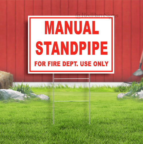 Manual standpipe for fire - standpipe,