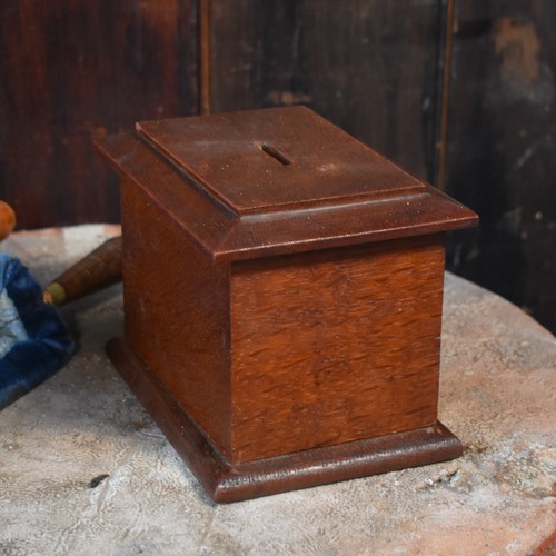 Antique church donation box - antique,