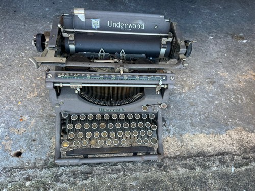 Antique vintage underwood - vintage,