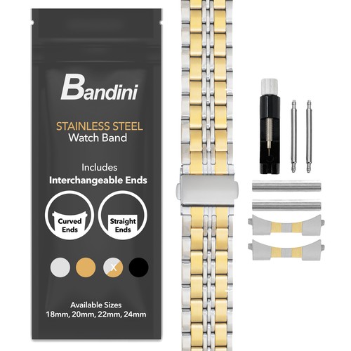 20mm jubilee stainless steel - 20mm,