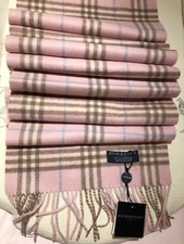 Burberry London Lambswool Scarf - Authentic & Brand New with Tags - Custom