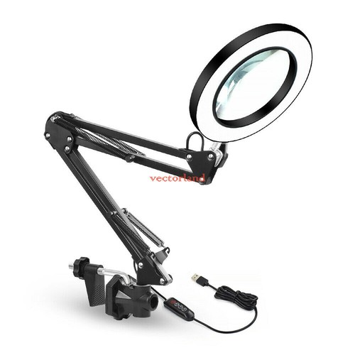 Led large lens lighted lamp - large,