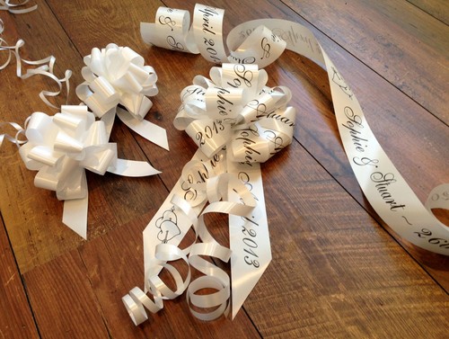 Personalised wedding car - wedding,