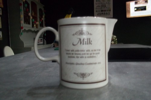 Dunoon vintage cow milk jug