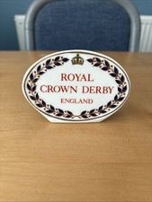 Royal Crown Derby Shop Display