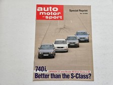 BMW 740I E32 AUTO MOTOR AND