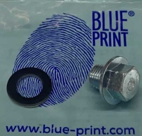 Blue print sump plug - sump, for