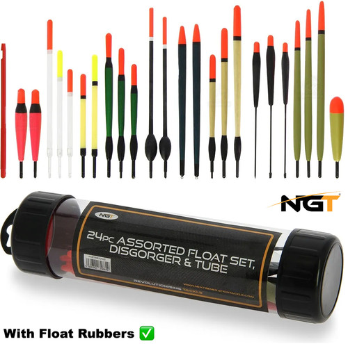 Ngt 24pc assorted float set - 24pc,