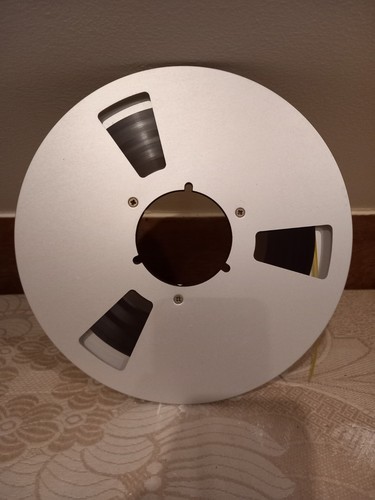Ampex 456 aluminium reel - ampex,