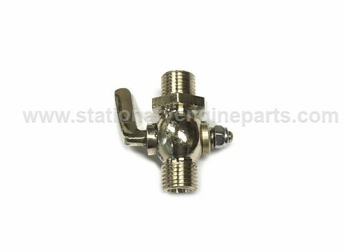 Stationary engine brass petrol - engine,