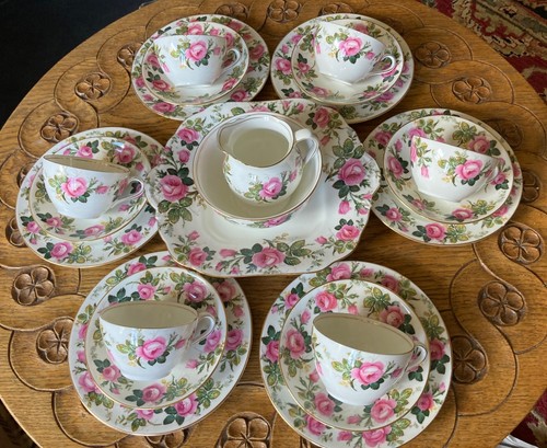 Antique aynsley tea set - antique,