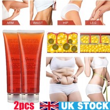 2*300g Weight Loss Gel Fat Burning Slimming Body Anti Cellulite Burner Firming