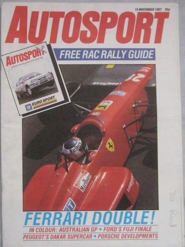 Autosport magazine november - autosport,