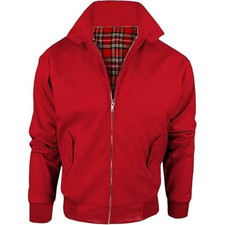 HARRINGTON JACKET MENS CLASSIC RETRO SCOOTER 1970'S VINTAGE BOMBER MOD COAT TOP