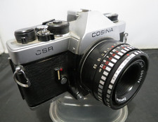 COSINA CSR 35mm Film SLR Camera w/ Meyer-Optik Gorlitz Domiplan 2.8/50mm Lens
