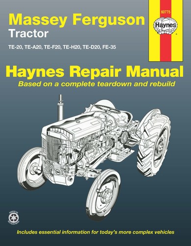 Massey ferguson tractor haynes - ferguson,