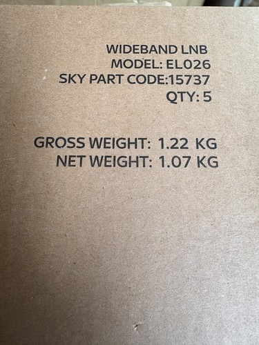 Wideband lnb 5 - wideband, x