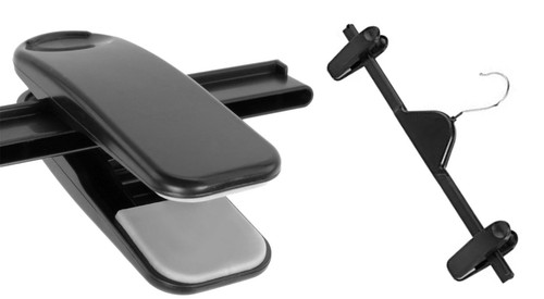 36cm black adjust plastic - black, clip