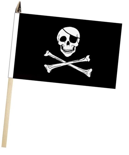 Pirate skull and - and, crossbones