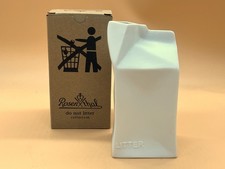 Rosenthal Studio Line, Germany Milk Carton, Do Not Litter Collection Vase. Boxed