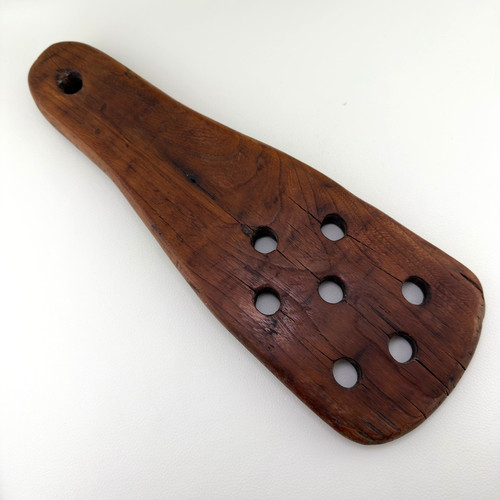 Primitive wooden apple - apple, butter