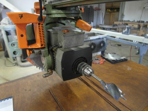 Radial arm saw drill - saw,