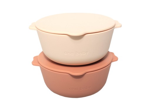 Pack silicone bowls with - 2,