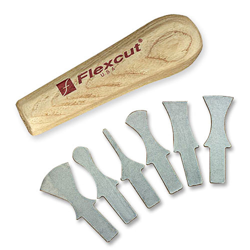 Flexcut sk121 piece - flexcut, 6-piece