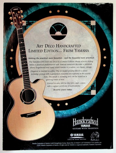 2002 yamaha cpx15ad art - yamaha, deco