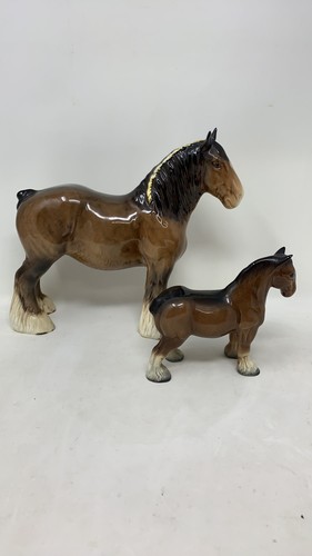 Beswick horse figurine - horse, set