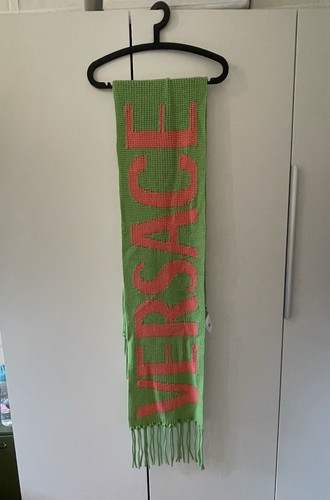 Bright green and pink versace - and,