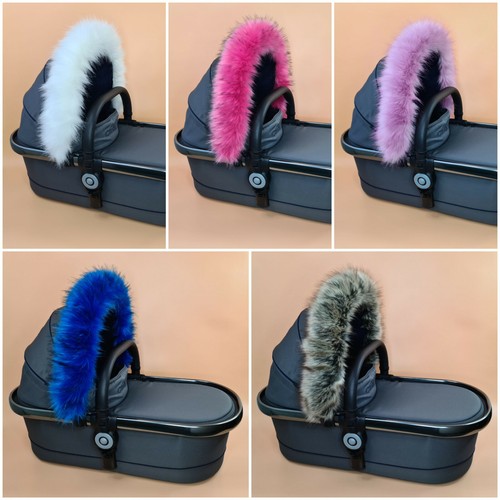 Carrycot hood fur - fur, trim