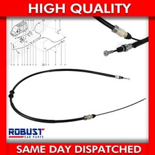 HANDBRAKE CABLE REAR RIGHT LEFT FOR VAUXHALL MOVANO RENAULT MASTER NISSAN NV400