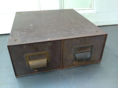 Vintage drawer index - 2,