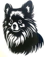 1x Pomeranian Dog Vinyl